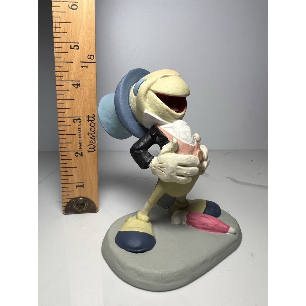 Enesco Ltd Ed Disney Archives Jiminy Cricket Maquette Figurine With Box - Picture 4 of 9